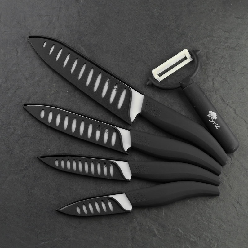 White Blade Black Handle