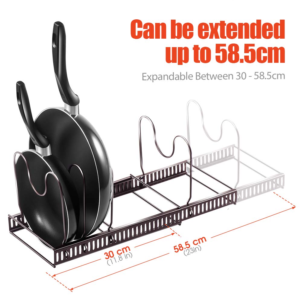 Expandable Kitchen Organizer Storage Rack