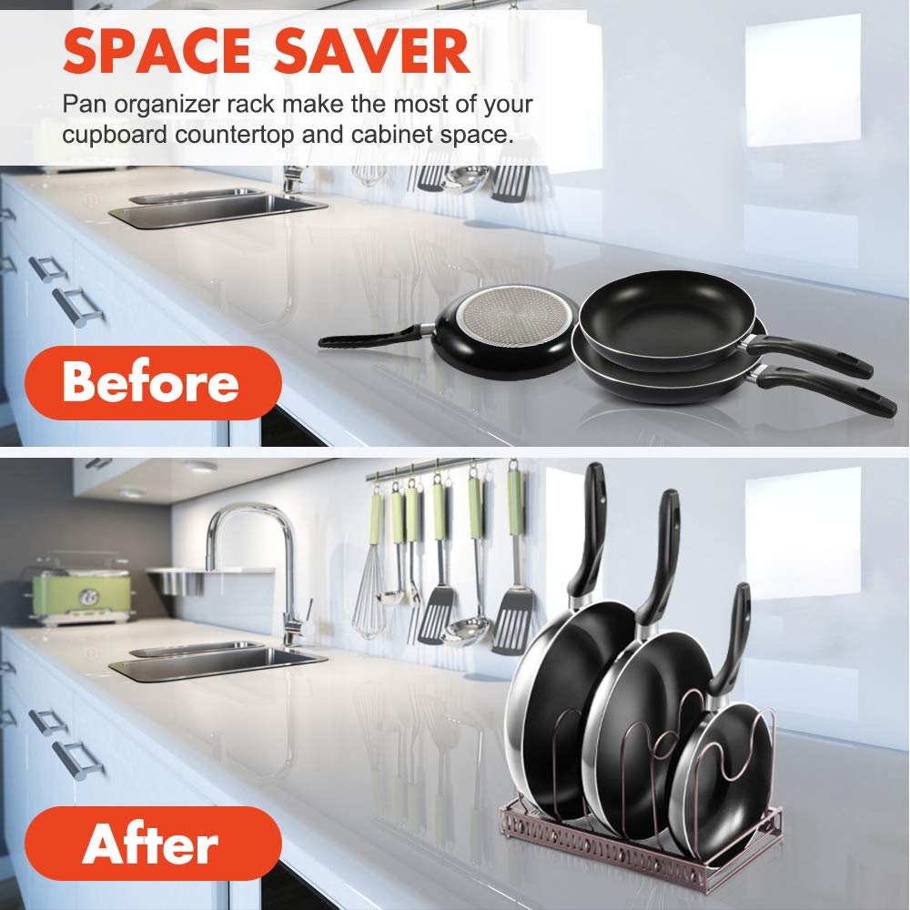 Expandable Kitchen Organizer Storage Rack