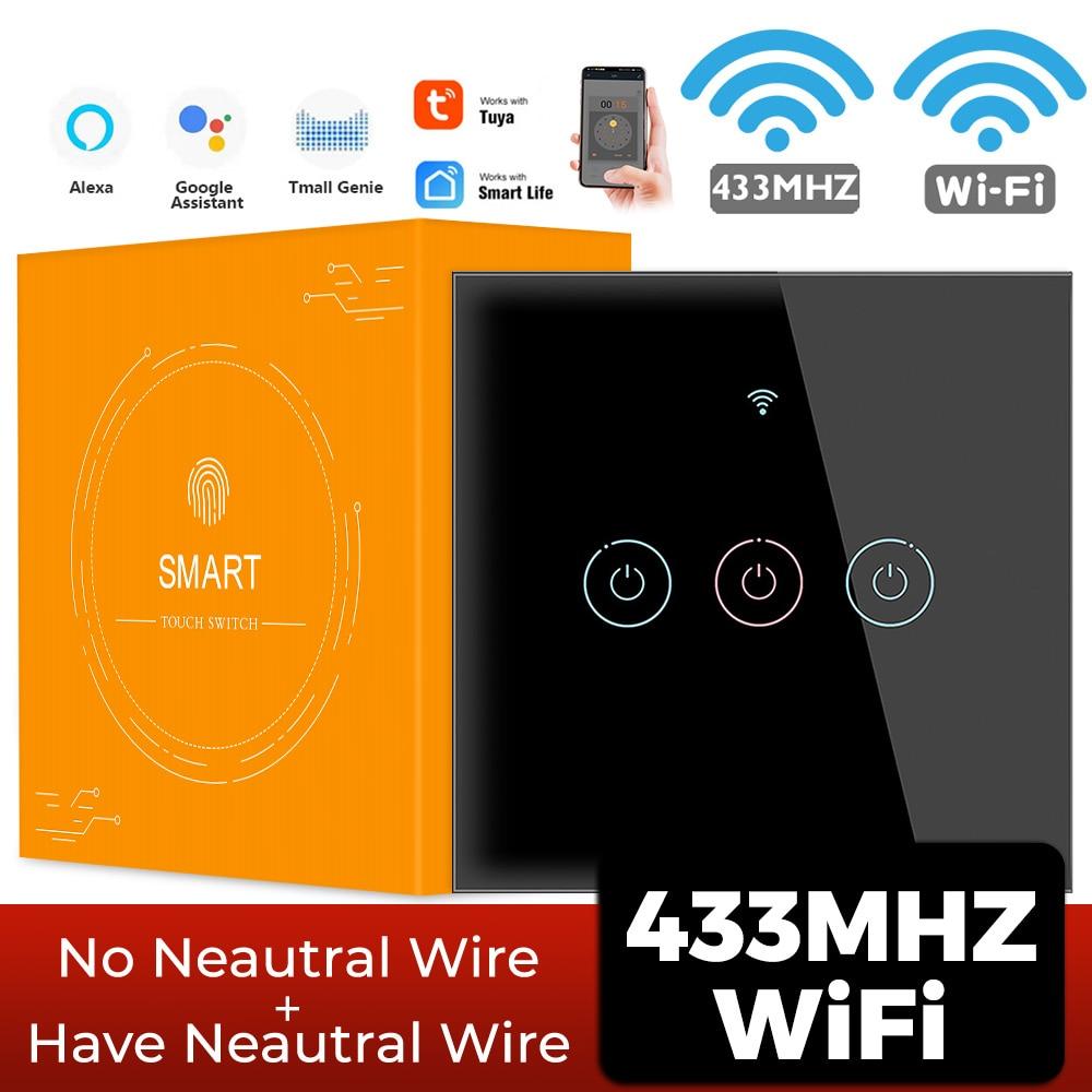 Black 3 gang WIFI