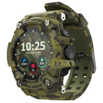 Men's Waterproof Camouflage Fitness Smart Watch