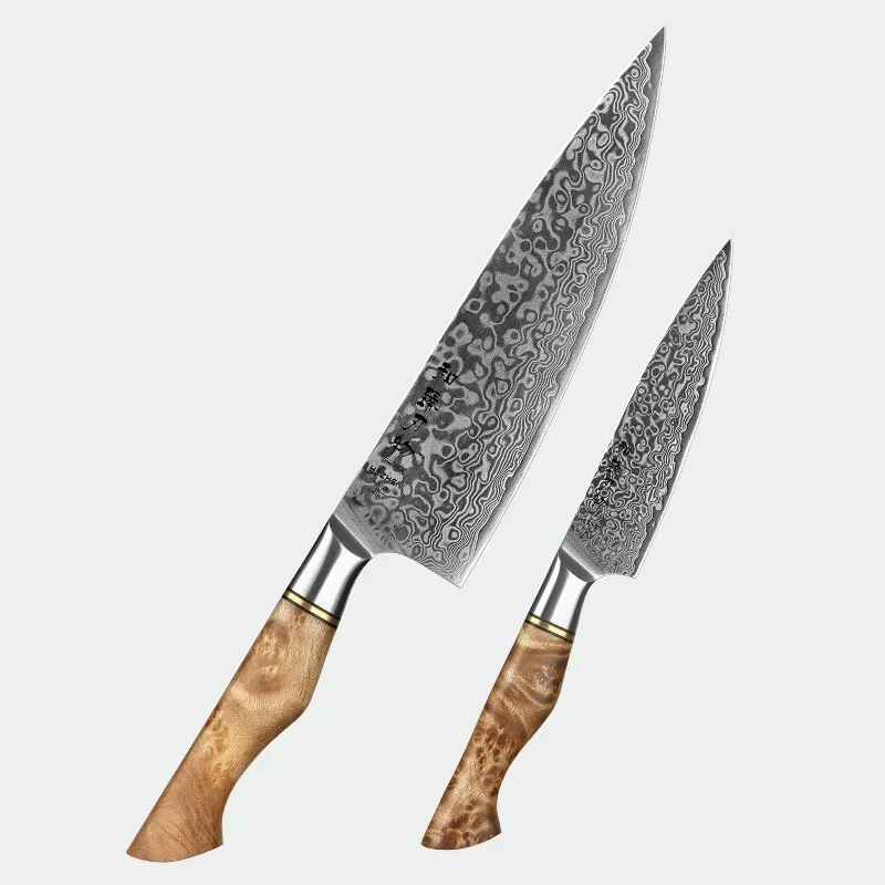 2 Pcs Knives Set